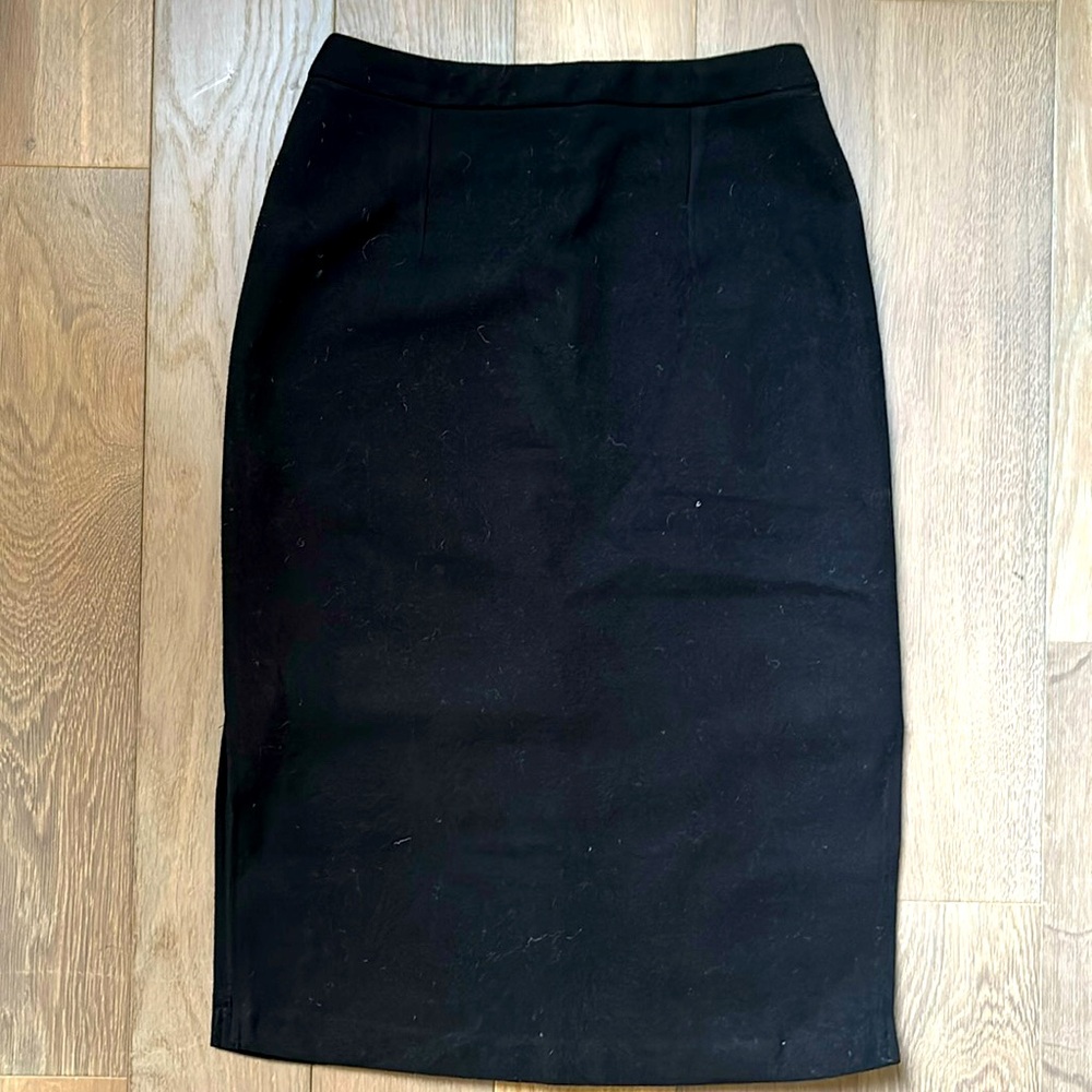 Black Fitted Skirt